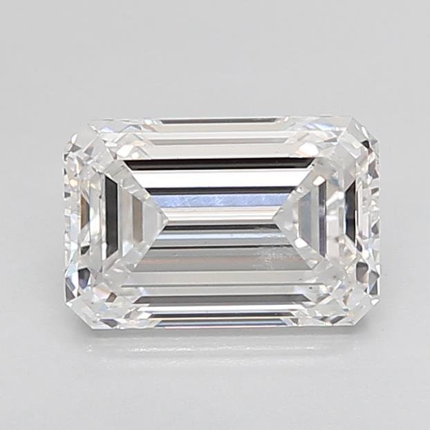 2.58ct E VS2 Excellent Cut Emerald Lab Grown Diamond