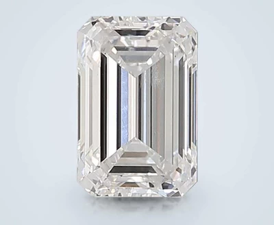 2.58ct E VS2 Rare Carat Ideal Cut Emerald Lab Grown Diamond