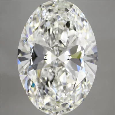12.08ct F VVS2 Very Good Cut Oval Lab Grown Diamond