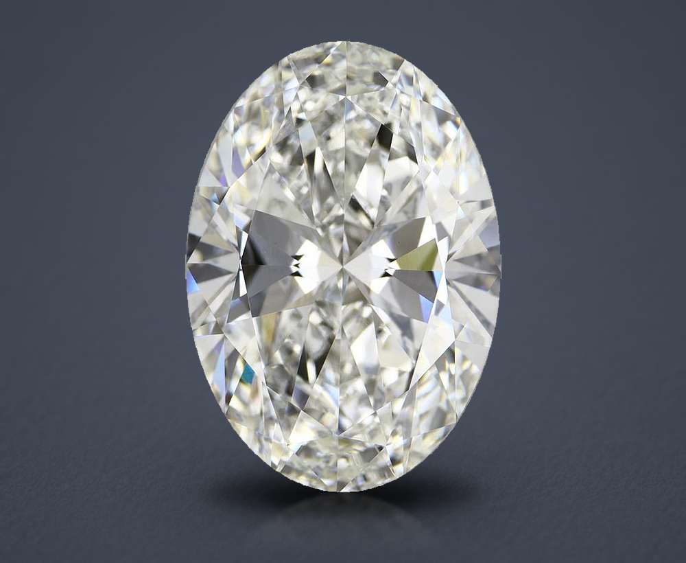 12.08ct F VVS2 Very Good Cut Oval Lab Grown Diamond