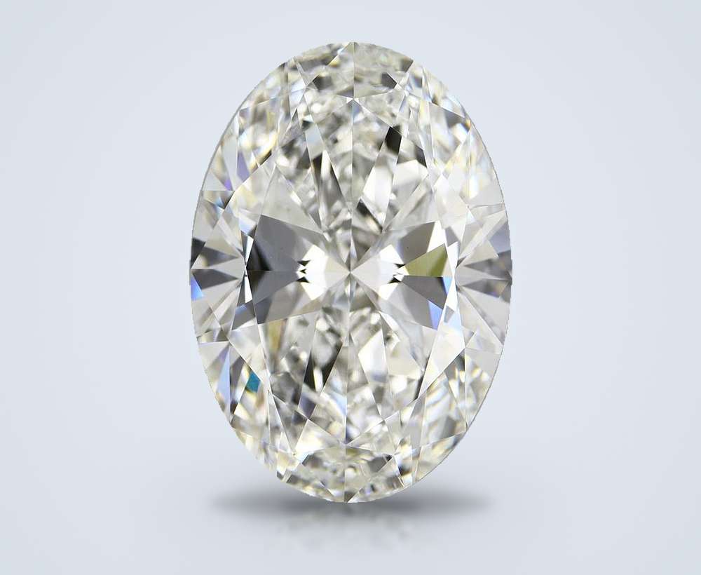 12.08ct F VVS2 Very Good Cut Oval Lab Grown Diamond