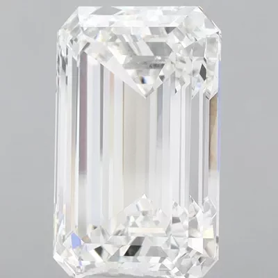 18.01ct G VVS2 Rare Carat Ideal Cut Emerald Lab Grown Diamond