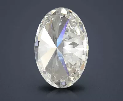 10.14ct H VVS2 Rare Carat Ideal Cut Oval Lab Grown Diamond