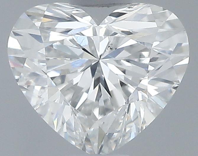 0.58ct G SI1 Rare Carat Ideal Cut Heart Diamond