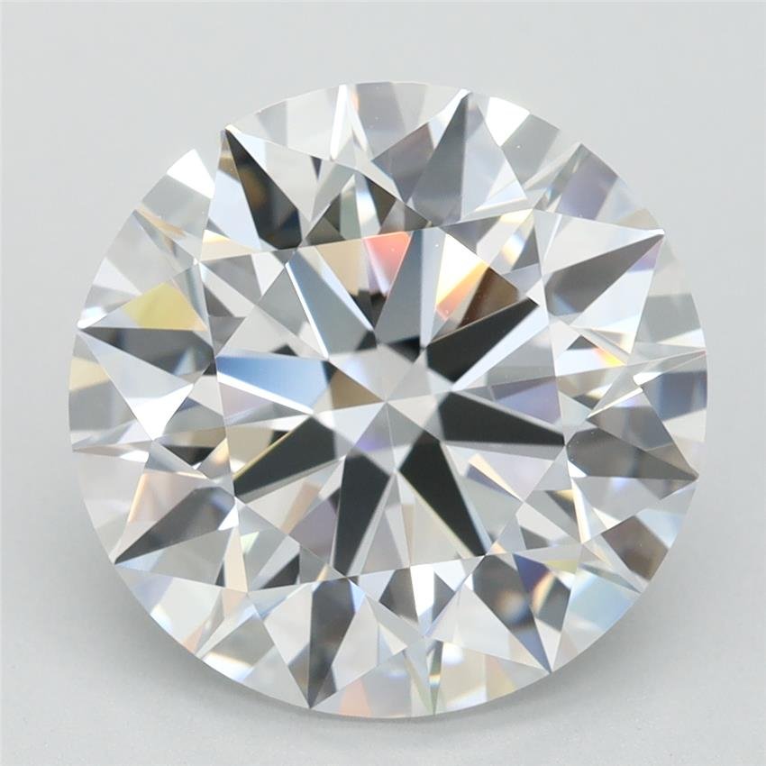 5.03ct D FL Rare Carat Ideal Cut Round Lab Grown Diamond
