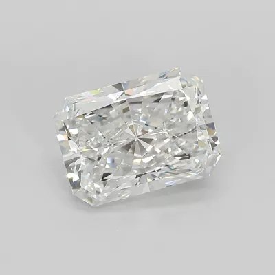 4.10ct F VS1 Rare Carat Ideal Cut Radiant Lab Grown Diamond