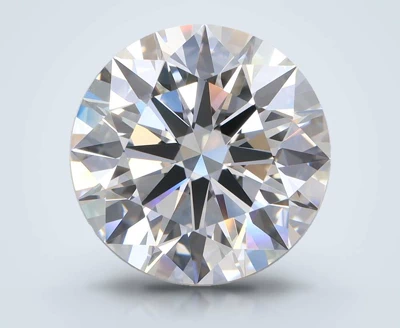 5.02ct F VS1 Rare Carat Ideal Cut Round Lab Grown Diamond