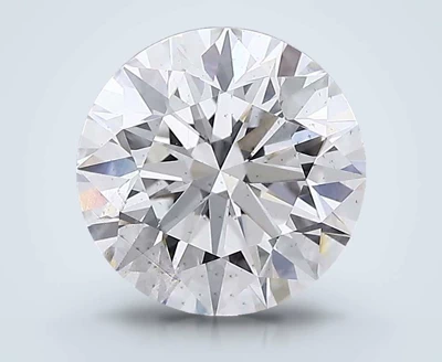 3.07ct G SI1 Excellent Cut Round Lab Grown Diamond