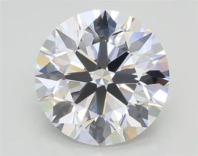 2.02ct D VS1 Excellent Cut Round Lab Grown Diamond