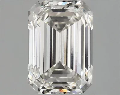 2.59ct H VS2 Excellent Cut Emerald Lab Grown Diamond