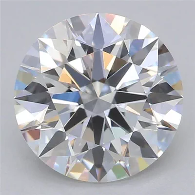 1.55ct F VVS2 Rare Carat Ideal Cut Round Lab Grown Diamond