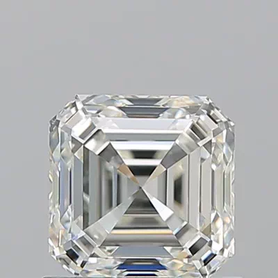 1.01ct H VVS1 Rare Carat Ideal Cut Asscher Diamond