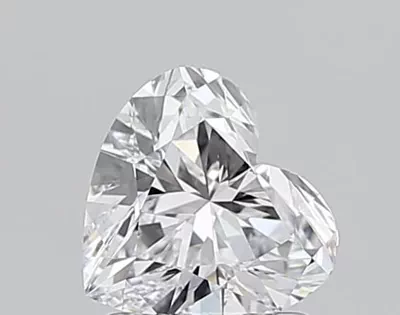 0.53ct D VVS2 Rare Carat Ideal Cut Heart Lab Grown Diamond