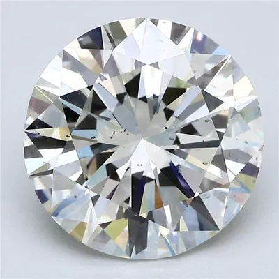4.71ct K SI1 Excellent Cut Round Diamond