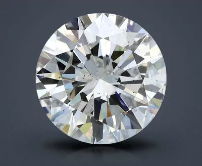 4.71ct K SI1 Excellent Cut Round Diamond