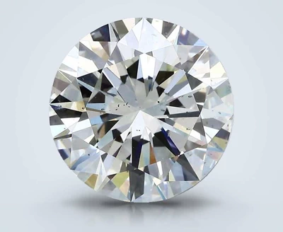 4.71ct K SI1 Excellent Cut Round Diamond
