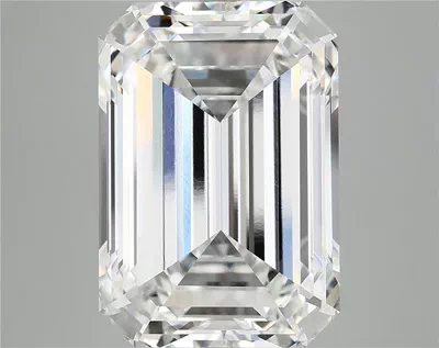 12.25ct F VVS2 Rare Carat Ideal Cut Emerald Lab Grown Diamond