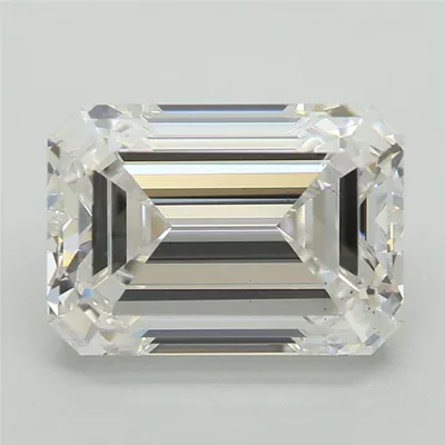 2.30ct E VS1 Rare Carat Ideal Cut Emerald Lab Grown Diamond