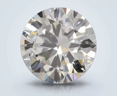3.53ct F VVS2 Excellent Cut Round Lab Grown Diamond