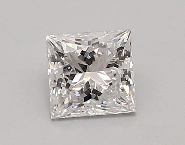 0.92ct D VVS1 Rare Carat Ideal Cut Princess Lab Grown Diamond