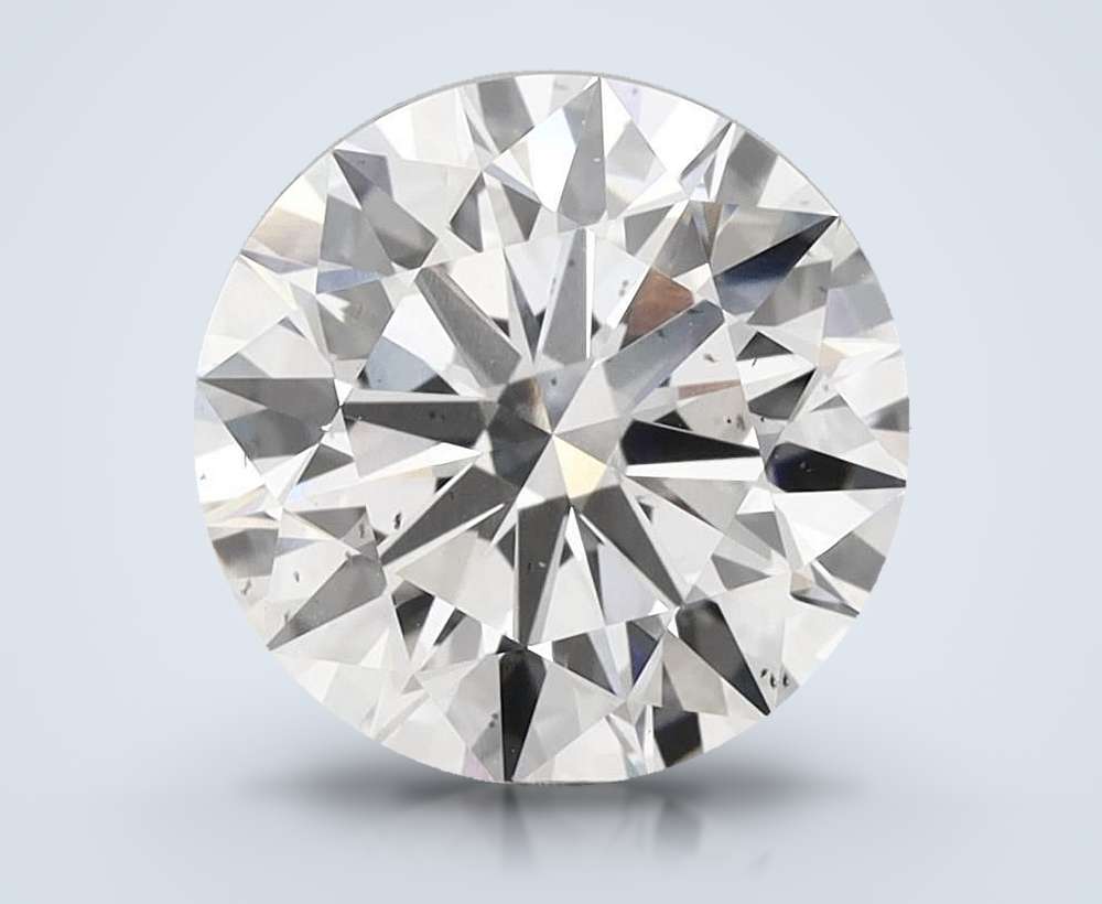 4.02ct E SI1 Rare Carat Ideal Cut Round Lab Grown Diamond
