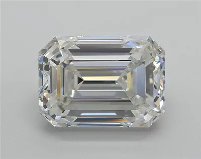 5.50ct F VS1 Very Good Cut Emerald Lab Grown Diamond