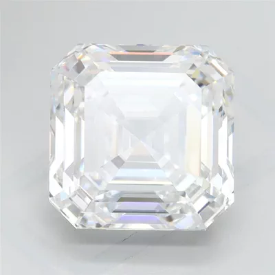 4.10ct D VVS1 Rare Carat Ideal Cut Asscher Lab Grown Diamond