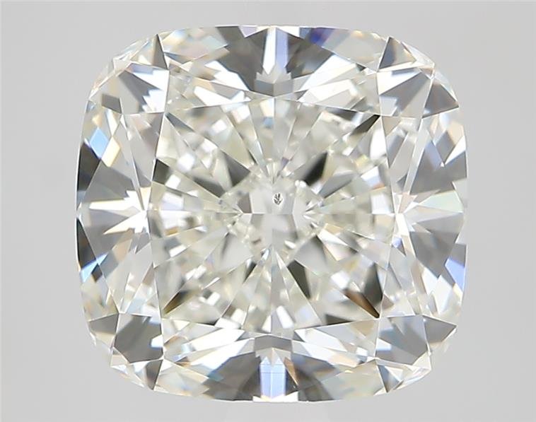 3.01ct J VS2 Rare Carat Ideal Cut Cushion Diamond