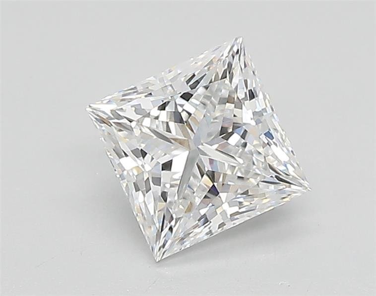 0.97ct E VVS2 Rare Carat Ideal Cut Princess Lab Grown Diamond