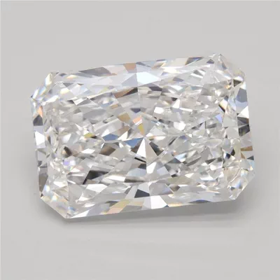 6.20ct E VVS2 Rare Carat Ideal Cut Radiant Lab Grown Diamond
