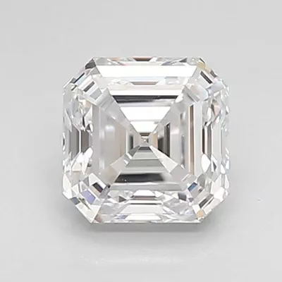 1.03ct D VVS2 Rare Carat Ideal Cut Asscher Lab Grown Diamond