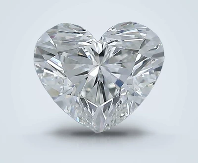 2.10ct J SI1 Rare Carat Ideal Cut Heart Diamond