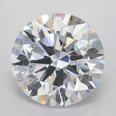 2.09ct D VVS1 Rare Carat Ideal Cut Round Lab Grown Diamond