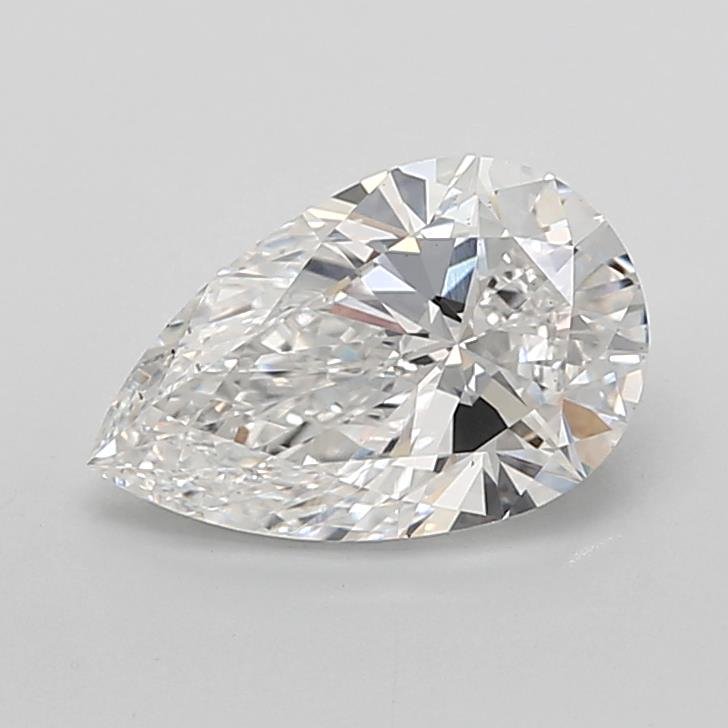 2.73ct E VS1 Rare Carat Ideal Cut Pear Lab Grown Diamond