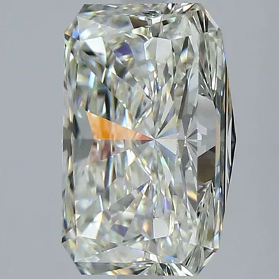 5.38ct K VVS2 Rare Carat Ideal Cut Radiant Diamond