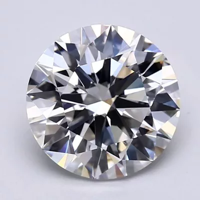 4.41ct E VVS2 Rare Carat Ideal Cut Round Lab Grown Diamond