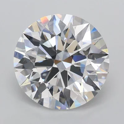 2.48ct D FL Rare Carat Ideal Cut Round Lab Grown Diamond
