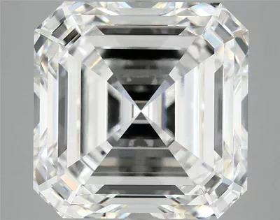 8.14ct F VVS2 Excellent Cut Asscher Lab Grown Diamond