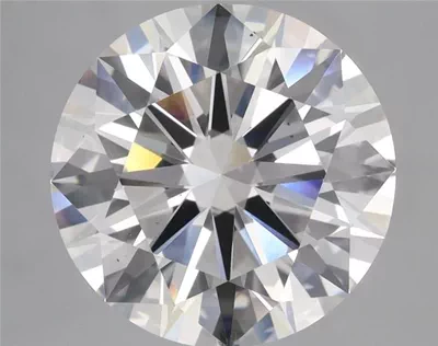 5.08ct I VS2 Rare Carat Ideal Cut Round Diamond