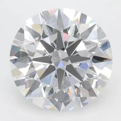 4.25ct D VVS1 Rare Carat Ideal Cut Round Lab Grown Diamond