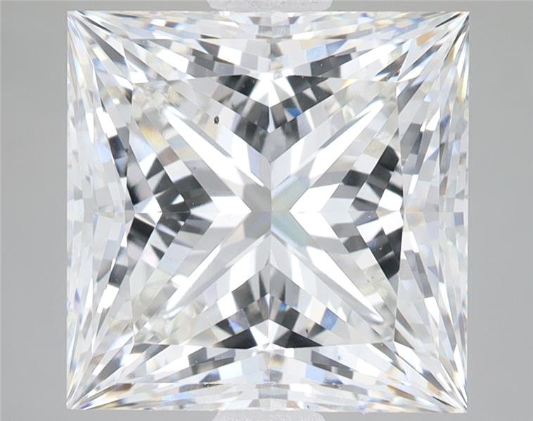 7.10ct F VS2 Rare Carat Ideal Cut Princess Lab Grown Diamond