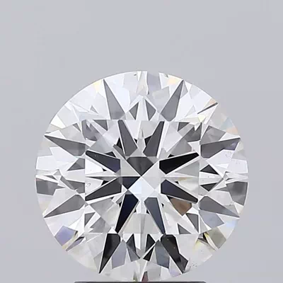 2.52ct H VS1 Rare Carat Ideal Cut Round Lab Grown Diamond
