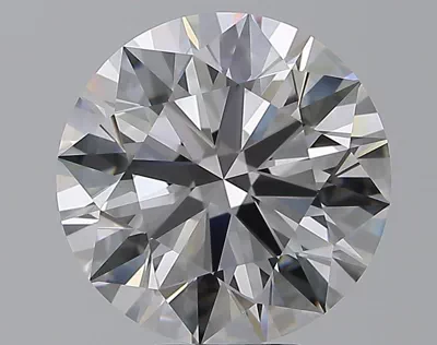 6.20ct G FL Rare Carat Ideal Cut Round Diamond