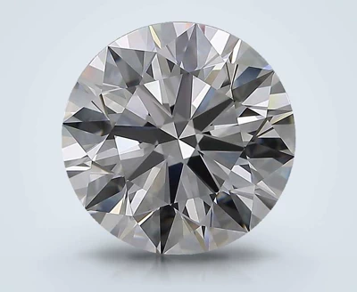 6.20ct G FL Rare Carat Ideal Cut Round Diamond
