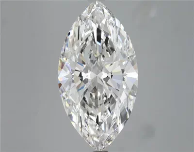 6.57ct F VS1 Rare Carat Ideal Cut Marquise Lab Grown Diamond