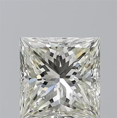 3.01ct I VS2 Very Good Cut Princess Diamond