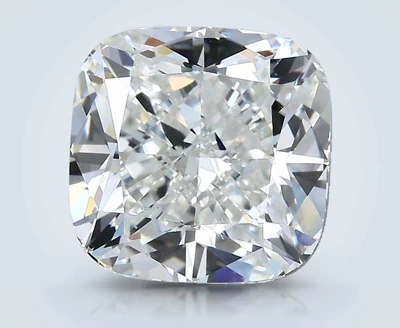4.01ct G VS2 Rare Carat Ideal Cut Cushion Diamond