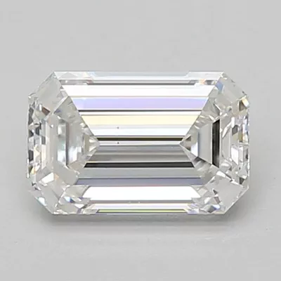 1.26ct E VVS2 Rare Carat Ideal Cut Emerald Lab Grown Diamond