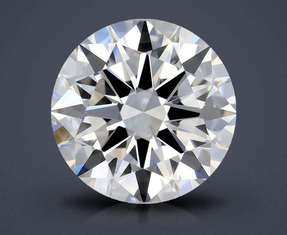 0.84ct D FL Rare Carat Ideal Cut Round Diamond
