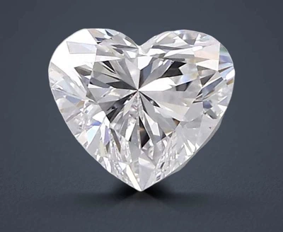 1.01ct D VS1 Good Cut Heart Lab Grown Diamond